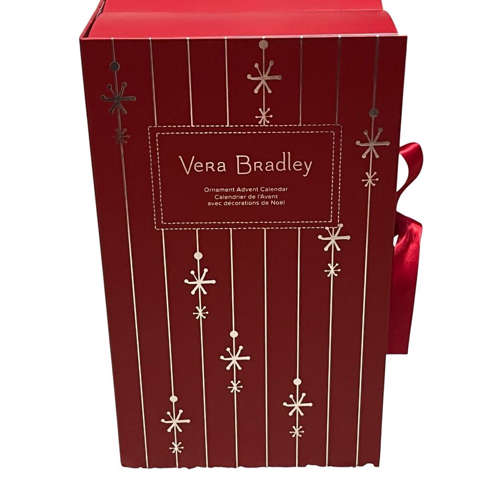 Vera Bradley Ornament Advent Calendar 12 Days